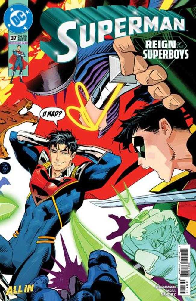 Superman #37 Cover A Dan Mora (The Reign Of The Superboys) DC Comics
