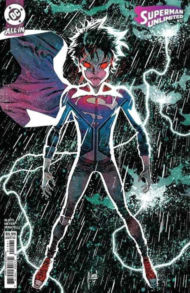 Superman Unlimited #12 Cover B Guillem March Card Stock Variant (The Reign Of The Superboys) DC Comics