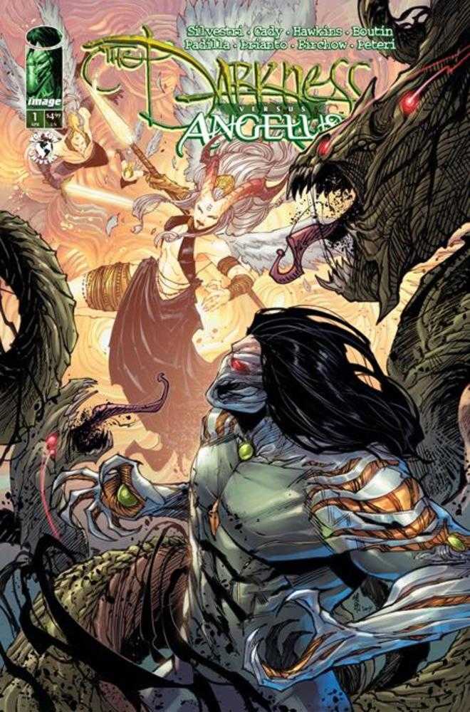 Darkness vs Angelus (One Shot) Cover A Giuseppe Cafaro & Arif Prianto Image Comics