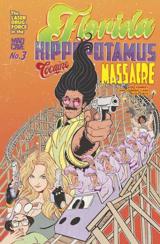 Florida Hippopotamus Cocaine Massacre #3 (Of 4) (Mature) Mad Cave Studios