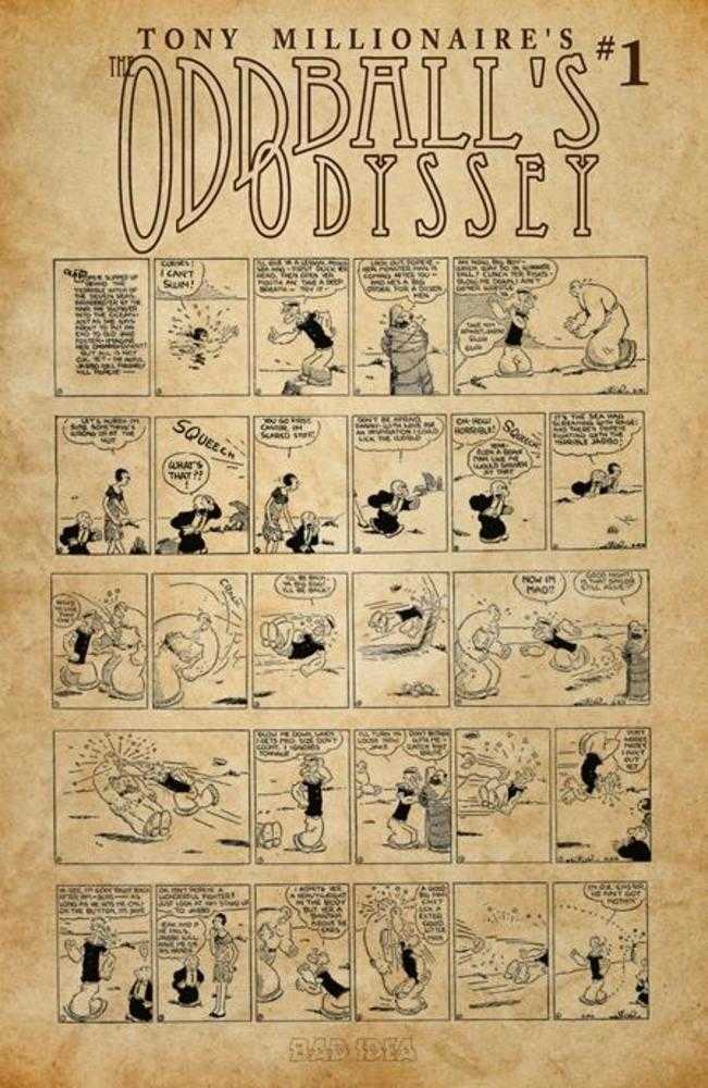 Oddballs Odyssey #1 (One Shot) Cover D EC Segar Old Masters Variant Bad Idea