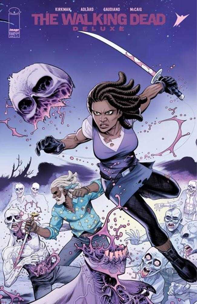 Walking Dead Deluxe #134 Cover C Cliff Rathburn Connecting Variant (Mature) Image Comics