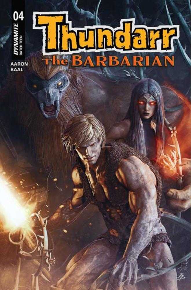Thundarr The Barbarian #4 Cover C Bjorn Barends Variant Dynamite Entertainment