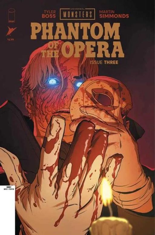 Universal Monsters Phantom Of The Opera #3 (Of 4) Cover F Inc 1:75 Mattia De Iulis Variant Image Comics