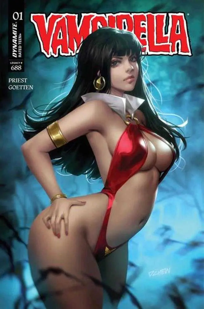 Vampirella (2026) #1 Cover B Derrick Chew Variant Dynamite Entertainment