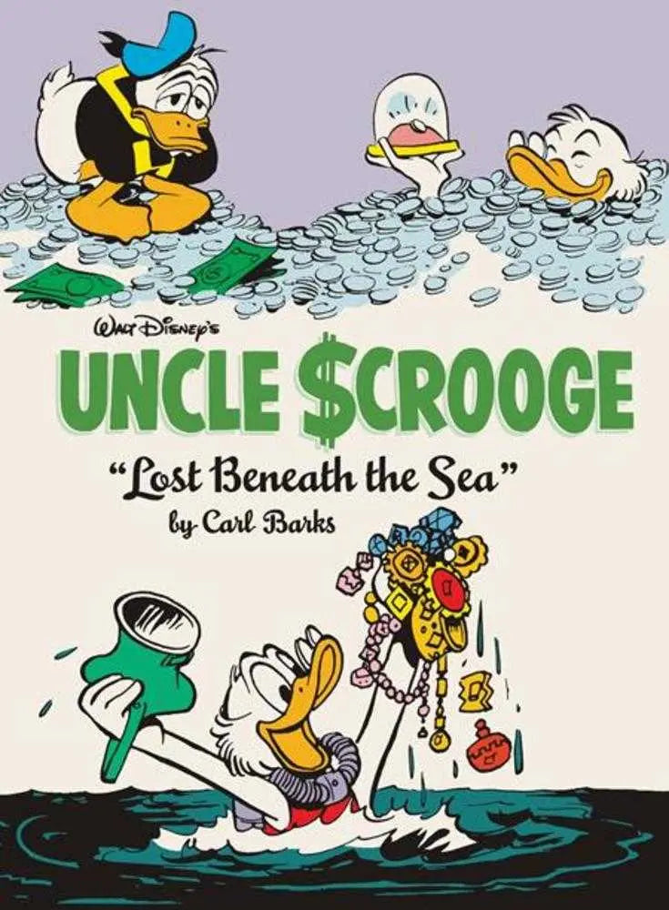Walt Disneys Uncle Scrooge Hardcover Volume 30 Lost Beneath The Sea The Complete Carl Barks Disney Library Fantagraphics Books