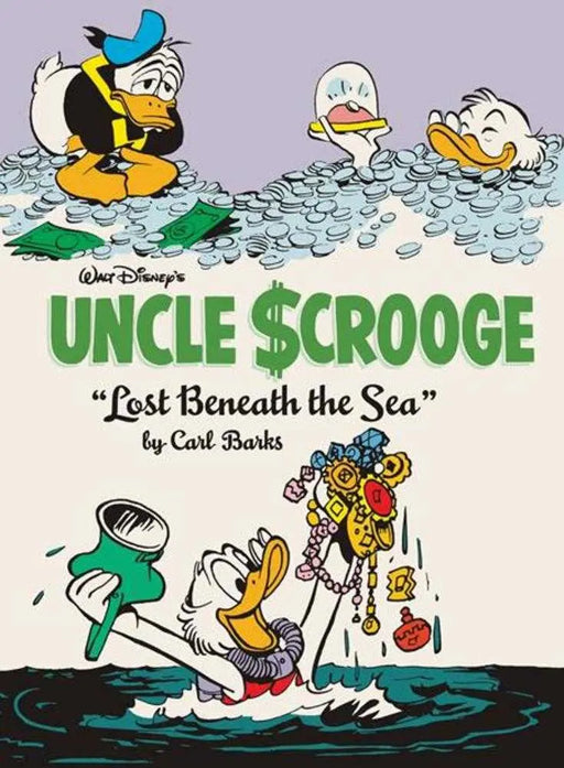 Walt Disneys Uncle Scrooge Hardcover Volume 30 Lost Beneath The Sea The Complete Carl Barks Disney Library Fantagraphics Books
