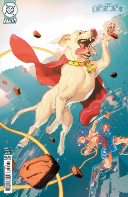 Wonder Woman #32 Cover F Gerald Parel April Drools Card Stock Variant DC Comics