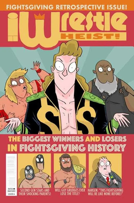 Wrestle Heist #5 (Of 5) Cover A Kyle Starks (Mature) Image Comics