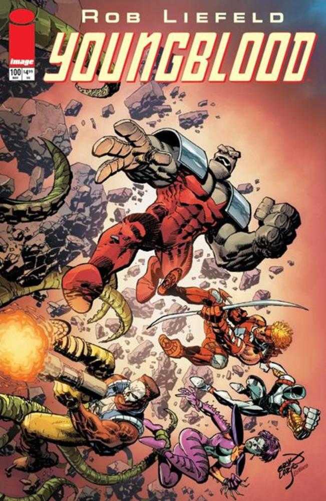 Youngblood #100 Cover E Erik Larsen Variant Image Comics