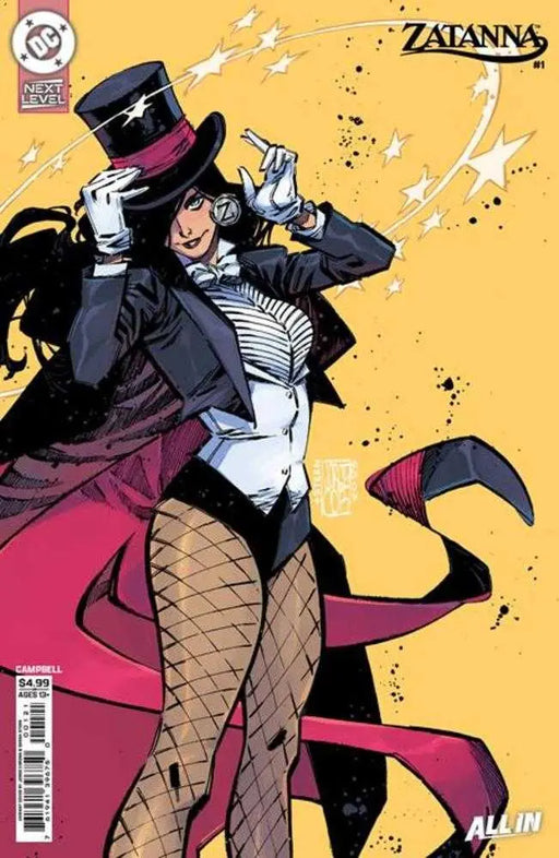 Zatanna (2026) #1 Cover D Jorge Corona Next Level Card Stock Variant DC Comics