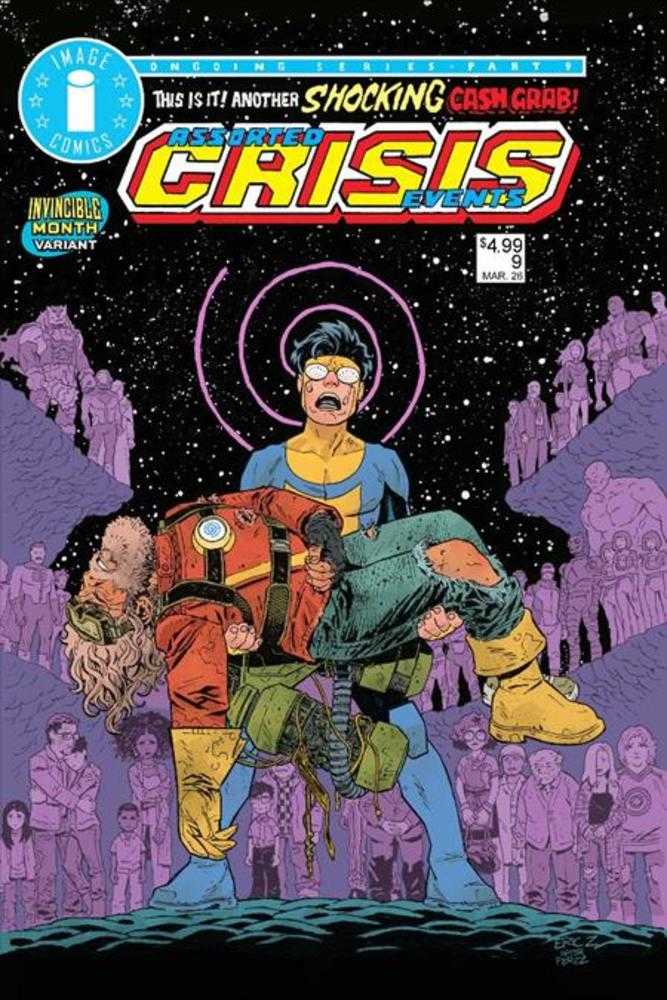 Assorted Crisis Events #9 Cover C Zawadzki Invincible Team Up Variant (Mature) Image Comics