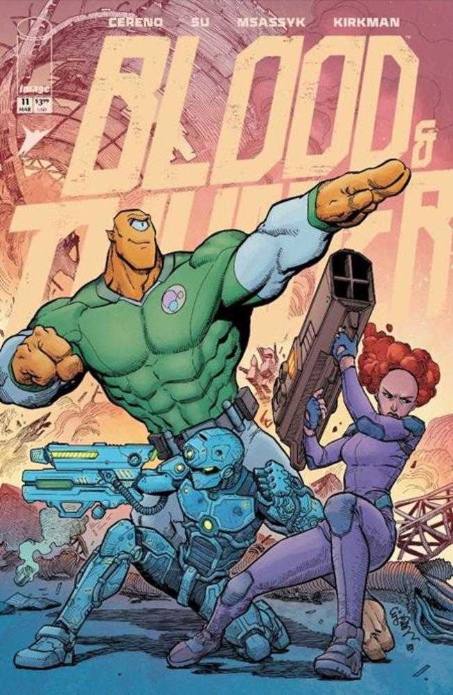 Blood & Thunder #11 Cover E Ej Su & Msassyk Invincible Team Up Variant (Mature) Image Comics