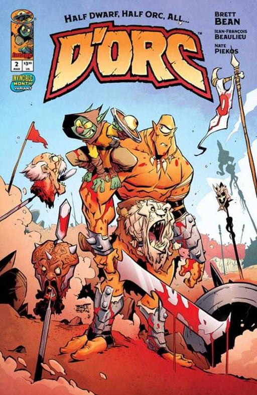 Dorc #2 Cover C Brett Bean Invincible Team Up Variant Image Comics