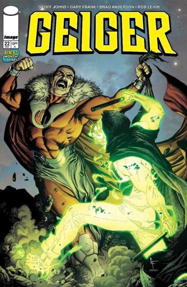 Geiger #22 Cover D Gary Frank & Brad Anderson Invincible Team Up Variant Image Comics