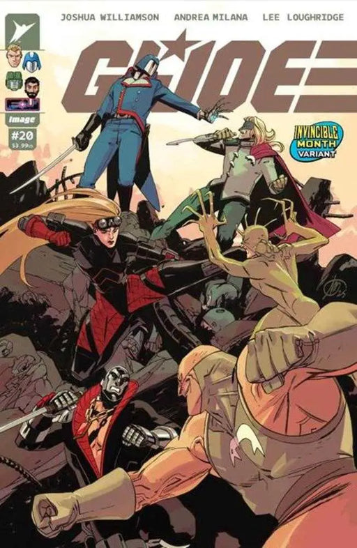G.I. Joe #20 Cover F Tom Reilly Invincible Team Up Variant Image Comics