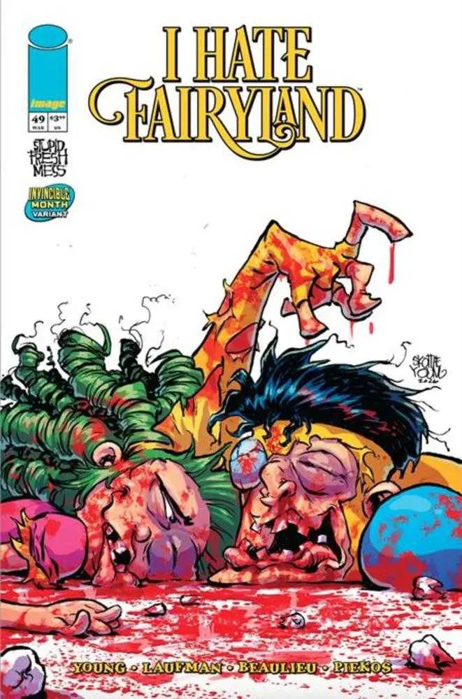 I Hate Fairyland #49 Cover D Skottie Young Invincible Team Up Variant Image Comics