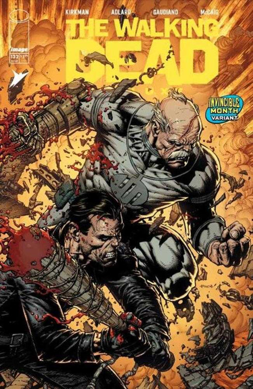Walking Dead Deluxe #132 Cover F David Finch & Dave Mccaig Invincible Team Up Variant (Mature) Image Comics