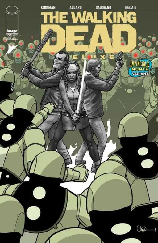 Walking Dead Deluxe #133 Cover E David Finch & Dave Mccaig Invincible Team Up Variant (Mature) Image Comics