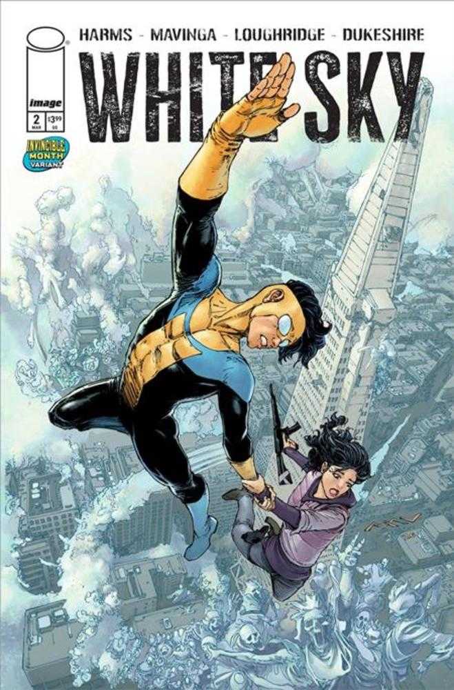 White Sky #2 Cover C Jp Mavinga Invincible Team Up Variant (Mature) Image Comics