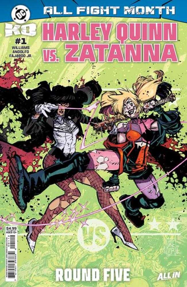DC K.O. Harley Quinn vs Zatanna #1 (One Shot) 2nd Print Cover A Jorge Corona DC Comics