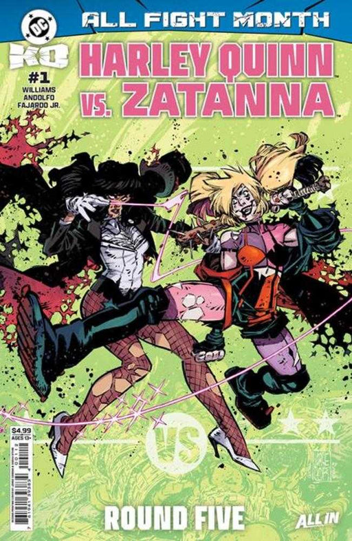 DC K.O. Harley Quinn vs Zatanna #1 (One Shot) 2nd Print Cover A Jorge Corona DC Comics