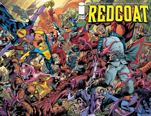 Redcoat #17 Cover D Bryan Hitch & Brad Anderson Invincible Team Up Wraparound Variant Image Comics