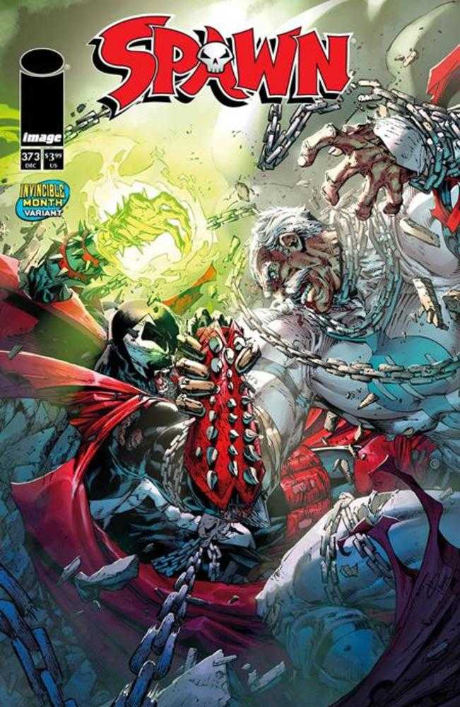 Spawn #373 Cover C Brett Booth Invincible Team Up Variant Image Comics
