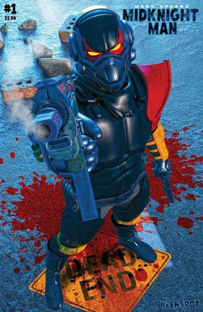 Mark Spears Midknight Man #1 (One Shot) Cover F Mark Spears Dead End Foc Add On Variant Ex Posse Holdings/Keenspot