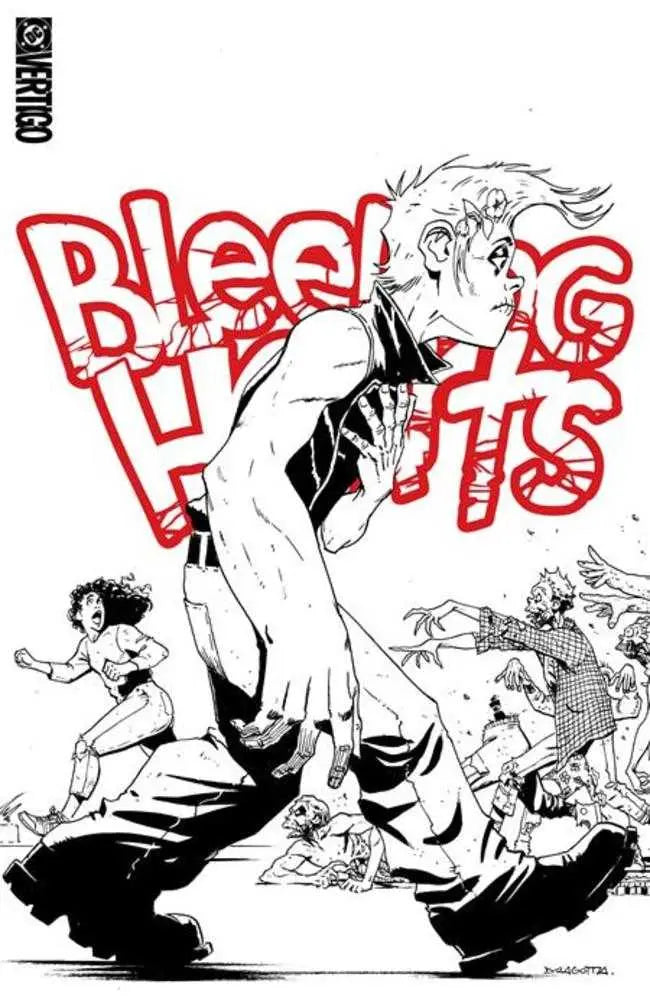 Bleeding Hearts #1 2nd Print Cover B Nick Dragotta Card Stock Variant (Mature) DC Comics