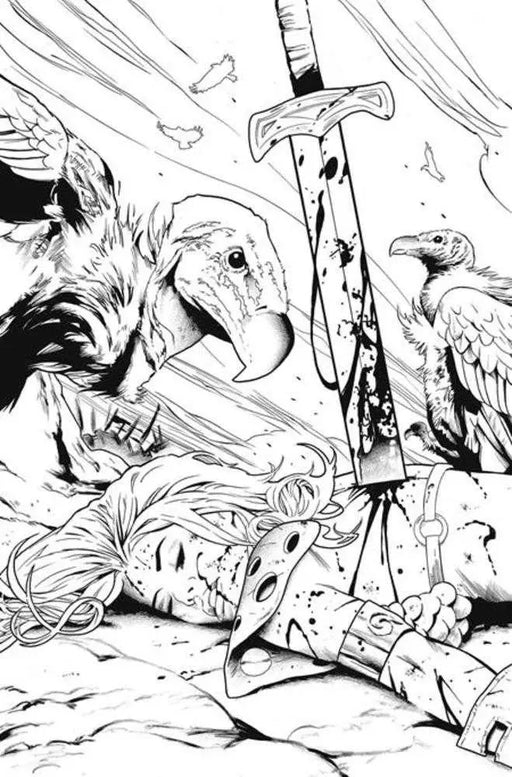 Sonja Reborn #6 Cover L Inc 1:7 Greg Land Line Art Full Art Variant Dynamite Entertainment