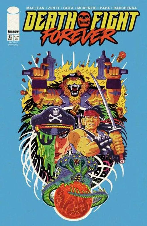 Death Fight Forever #1 (Of 5) 2nd Printing (Mature) Image Comics