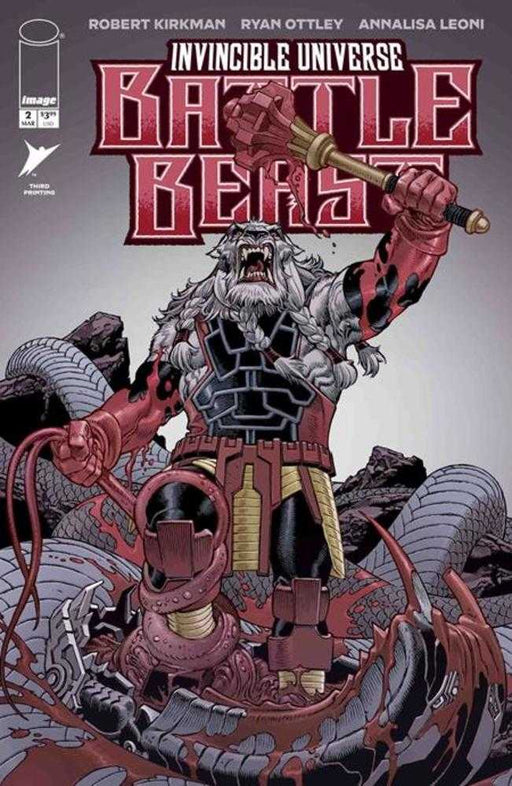 Invincible Universe Battle Beast #2 3rd Printing Image Comics