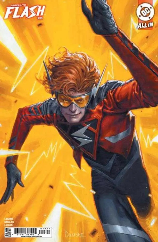 Absolute Flash #15 Cover B Davide Paratore Card Stock Variant DC Comics