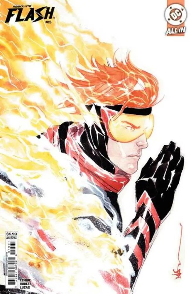 Absolute Flash #15 Cover C Dustin Nguyen Card Stock Variant DC Comics