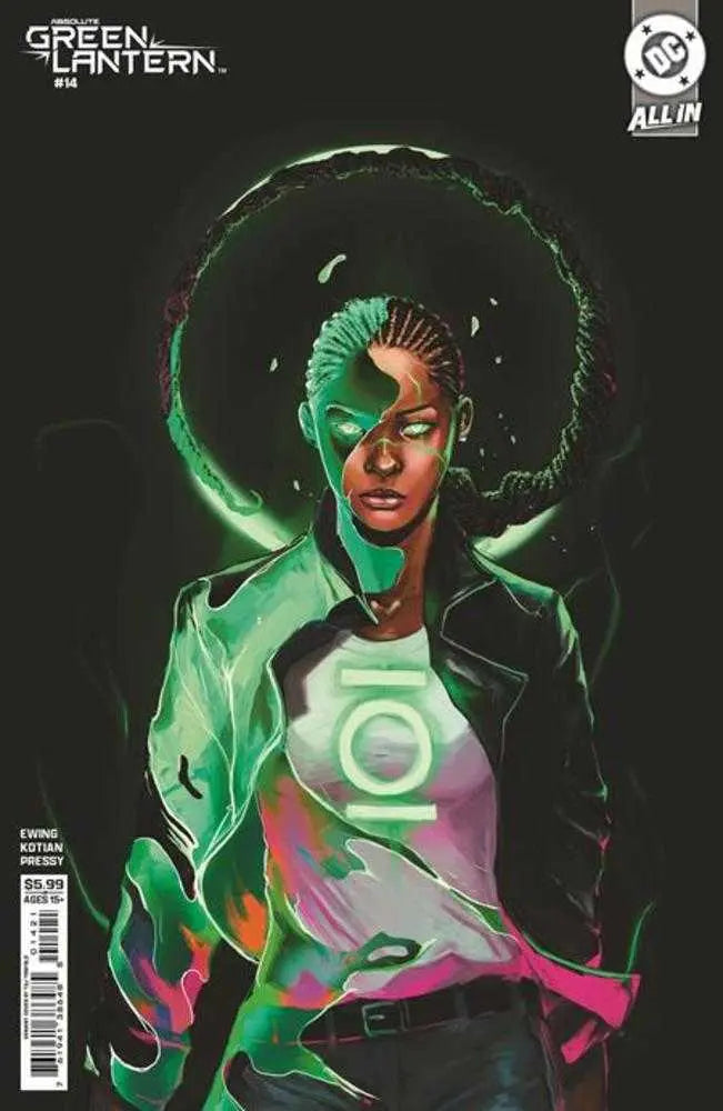 Absolute Green Lantern #14 Cover B Taj Tenfold Card Stock Variant DC Comics
