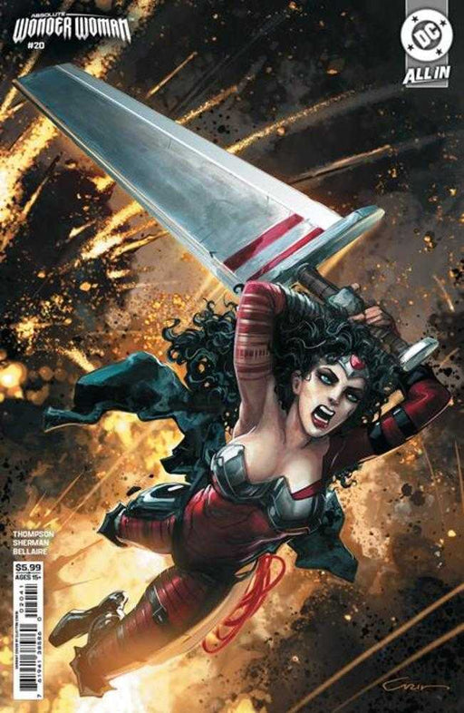 Absolute Wonder Woman #20 Cover D Clayton Crain Card Stock Variant DC Comics