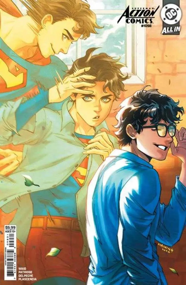 Action Comics #1098 Cover C Haining Card Stock Variant (The Reign Of The Superboys) DC Comics