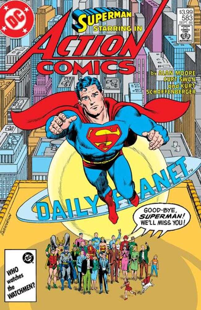 Action Comics #583 Facsimile Edition Cover A Curt Swan (Whatever Happened To The Man Of Tomorrow Part 2 Of 2) DC Comics
