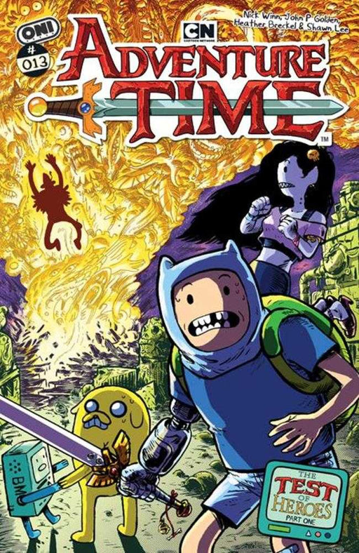 Adventure Time (2025) #13 Cover B John P Golden Variant Oni Press