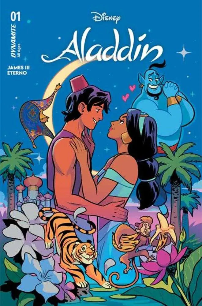 Aladdin #1 Cover B Natacha Bustos Variant Dynamite Entertainment