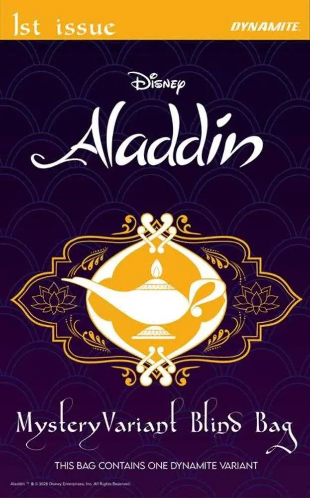 Aladdin #1 Cover F Premium Mystery Blind Bag Variant Dynamite Entertainment