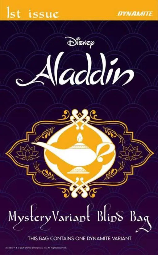 Aladdin #1 Cover F Premium Mystery Blind Bag Variant Dynamite Entertainment
