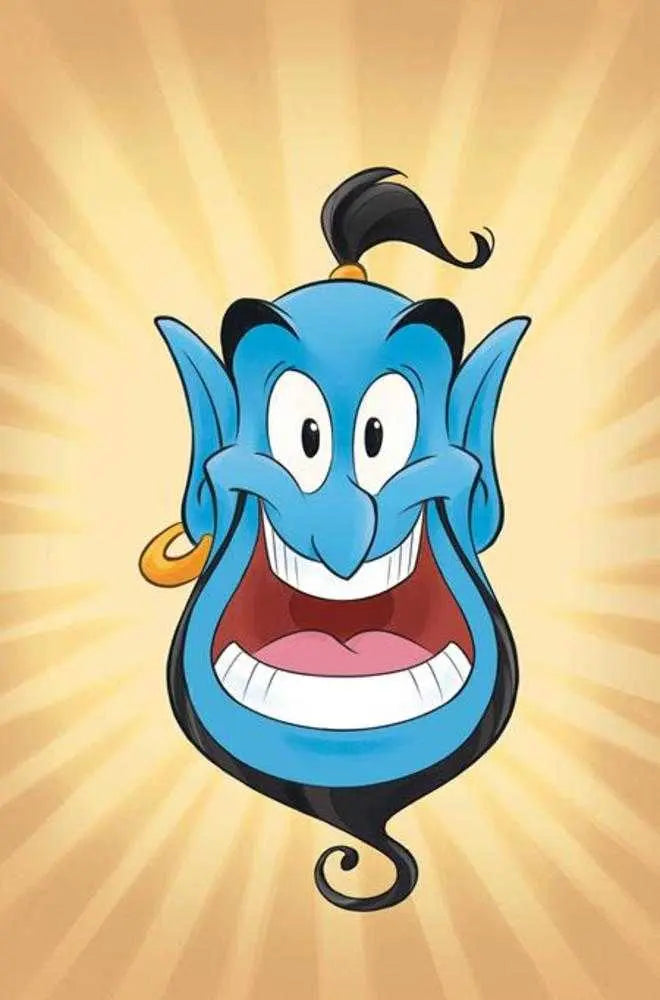 Aladdin #1 Cover J 1 in 10 Agnese Eterno Cartoon Head Full Art Variant Dynamite Entertainment