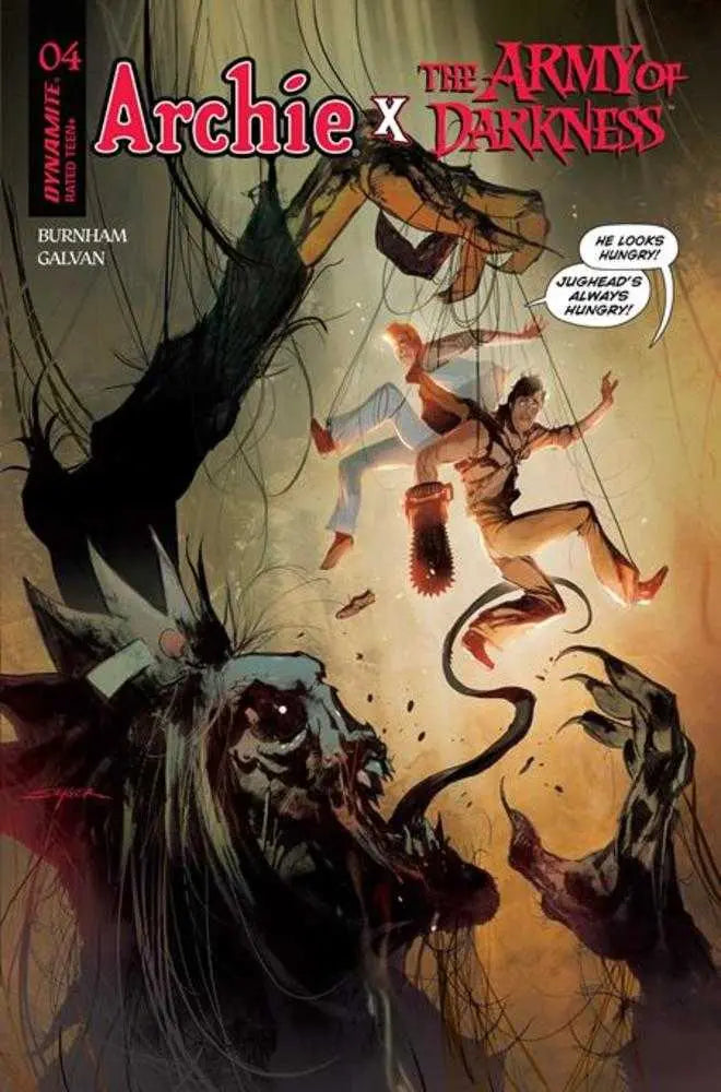 Archie X Army Of Darkness #4 Cover E Stuart Sayger Variant Dynamite Entertainment