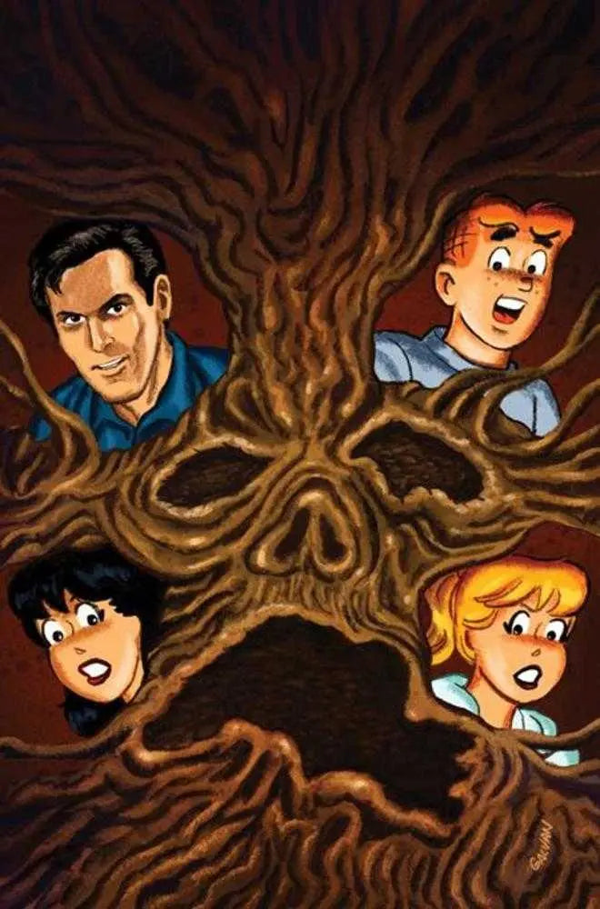 Archie X Army Of Darkness #4 Cover I Inc 1:20 Bill Galvan Full Art Variant Dynamite Entertainment