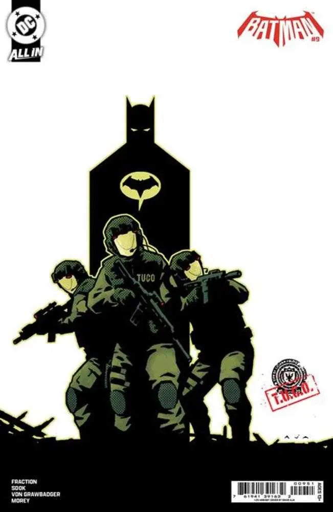 Batman #9 Cover H 1 in 25 David Aja Card Stock Variant DC Comics