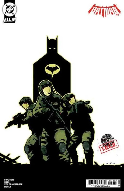 Batman #9 Cover H 1 in 25 David Aja Card Stock Variant DC Comics
