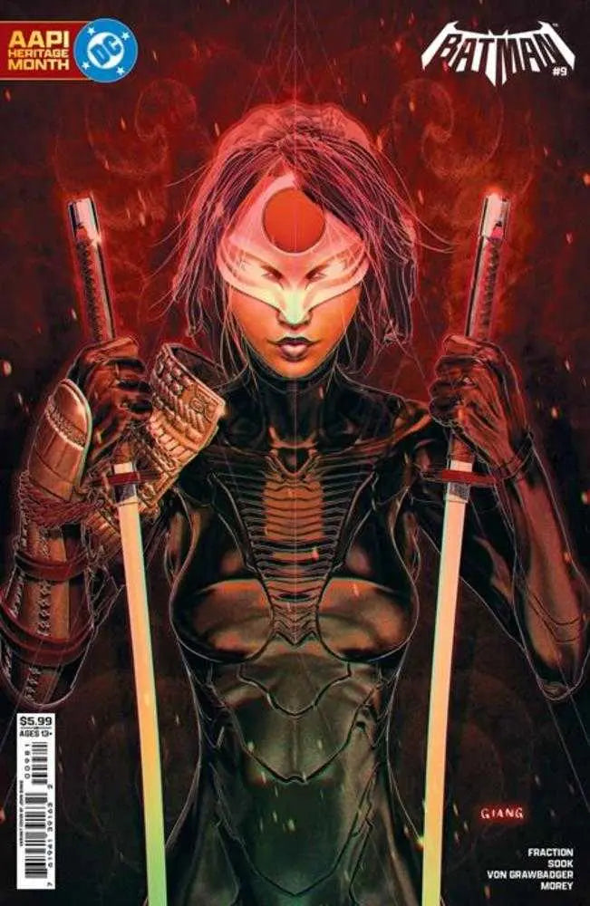 Batman #9 Cover G John Giang Aapi Heritage Month Card Stock Variant DC Comics