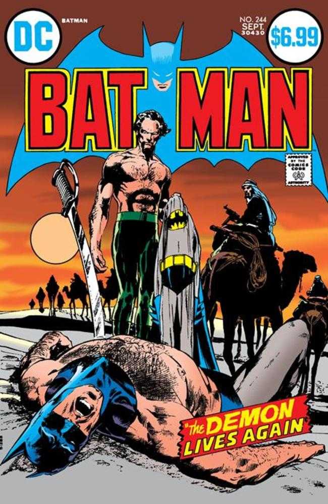 Batman #244 Facsimile Edition Cover C Neal Adams Foil Variant DC Comics